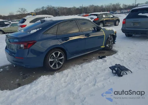 2025 Honda Civic Hybrid Sport/Sport Touring from USA, damaged, VIN 2HGFE4F85SH334573